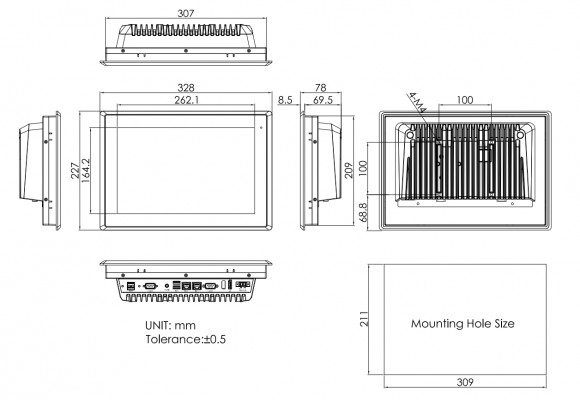ARCHMI-S-812WB