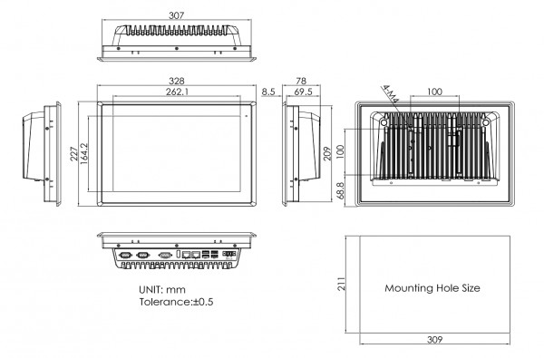 ARCHMI-S-812WC